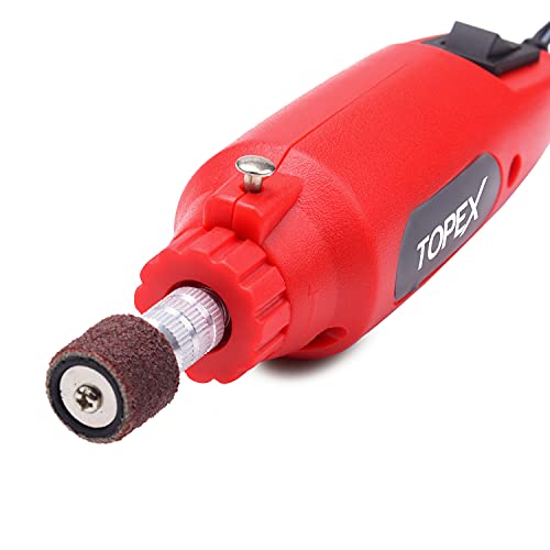 TOPEX 110PCS 12V Mini Grinder Electric Rotary Tool Polishing Drilling Kit Set Multi Acces