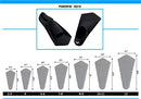 arena Powerfin Swimming Fins, Training Fins for Adults, 100% Silicone, Comfortable and Short Swimming Fins