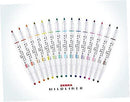 Zebra Pen Mildliner Double Ended Highlighter Set, Broad and Fine Point Tips, Assorted Ink Colors, 15-Pack