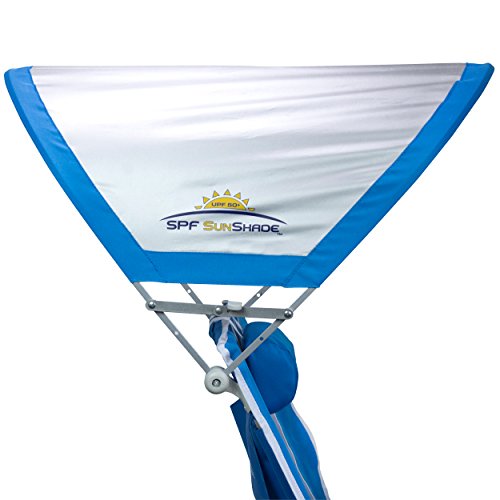 GCI Outdoor Waterside Sunshade Backpack Beach Chair with Canopy Shade