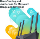 TP-Link WiFi 6 AX1500 Smart WiFi Router (Archer AX10) – 802.11ax Router, 4 Gigabit LAN Ports, Dual Band AX Router,Beamforming,OFDMA, MU-MIMO, Parental Controls, Compatible with Alexa