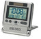 Seiko QHL066 Digital Battery Operated Travel Alarm Clock