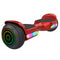 AhaTech G11 Swift Self-Balancing Electric Hoverboards Self Balancing Scooter with 6.5" Inch Tyres 700W Motor Power Bluetooth UL2272 Certified (Red)