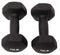 BalanceFrom Colored Neoprene Coated Dumbbell Set with Stand, Multi