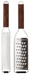 Microplane Set Zester & Extra coarse Grater Walnut Wood Stainless Steel Master Series