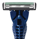 BIC Flex 2 Hybrid Men's 2-Blade Disposable Razor Shaving Kit, 1 Handle and 10 Cartridges