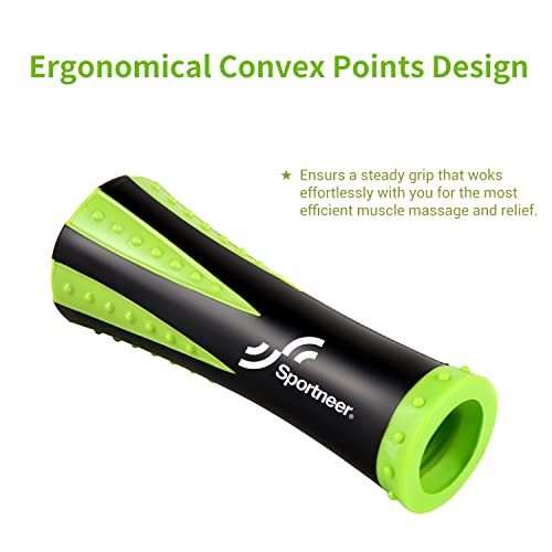 Muscle Roller Stick Sportneer Back Leg Calf Massage Sticks for Athletes, Massager Tool for Reducing Muscle Soreness, Loosing Tightness and Soothing Cramps