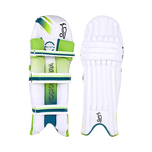 KOOKABURRA Unisex Kahuna 4.1 Batting Cricket Pads, White, Adult Right Hand UK