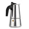 Stainless Steel Moka Pot Espresso Coffee Maker Stove Home Office Use Coffee Maker Single Serve K-Cup Pod Coffee Brewer(300ML)