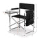 Picnic Time ONIVA - a Brand - Sports Chair with Side Table, Beach Chair, Camp Chair for Adults, (Black)