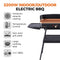 Tower T14028COP Copper Cerasure+ Indoor/Outdoor Electric BBQ Grill, Stainless Steel, Easy Clean, 2200W, Black