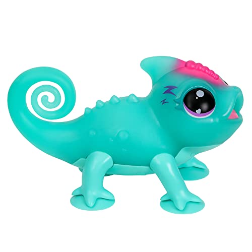 Little Live Pets Sunny The Bright Light Chameleon Interactive Color Change Light Up Toy, 30+ Sounds & Emotions, 26364