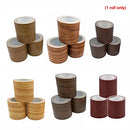 2.24 Inch x 15Ft Woodgrain Patterned Duct Tape, Multi-Purpose Self Adhensive Waterproof Repair Tape for Furniture Door Floor Table and Chair (Chocolate Color)