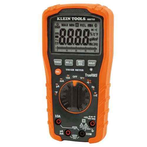 Digital Multimeter TRMS/Low Impedance, (TRMS) technology for increased accuracy, Klein Tools MM700