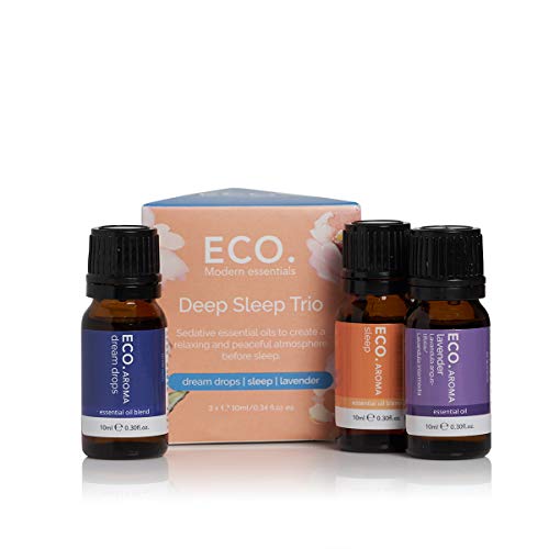 ECO. Sleep Aroma Trio (Sleep Blend, Dream Drops, Lavender)