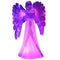 Gifts 4 All Occasions Limited SHATCHI-1017 Novelty 21cm LED Light Up Angel Colour Changing Lights Christmas Xmas Home Decoration Gifts Present, Multi