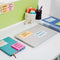 ZCZN 6 Bright Colour Sticky Notes, 76 x 76 mm, 100 Sheets/Pad, Sticky Issue is Improved, 12 Pads