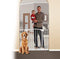 Dreambaby Chelsea Xtra-Wide Hallway Auto-Close Security Gate, White,