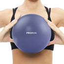 PROIRON Pilates Ball 25cm Mini Ball Small Exercise Ball for for Pilates, Yoga, Core Training, Physical Therapy, Balance, Stability, Stretching - Purple
