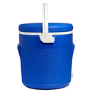 Decor Round Cooler Jug with Tap, 15 Litre Capacity, Blue, 35.7 x 33.5cm (15L)