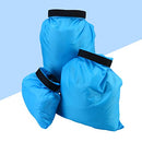 BESPORTBLE 3pcs 1.5L 2.5L 3.5L Waterproof Dry Bag Storage Pouch Dry Compression Sack for Kayaking Beach Rafting Boating Hiking Camping and Fishing Sky Blue