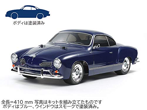 Tamiya 58677 1:10 VW Karmann GHIA (M-06L), Remote Control Car, RC Vehicle, Model Building, Hobby Crafts