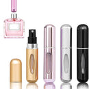 4PCS 5ml Perfume Atomiser Refillable Bottles Portable Mini Underfill Spray Travel Bottle Easy to Refill Empty Atomizer Bottle for Purse Handbag Pocket Luggage,Bright Color