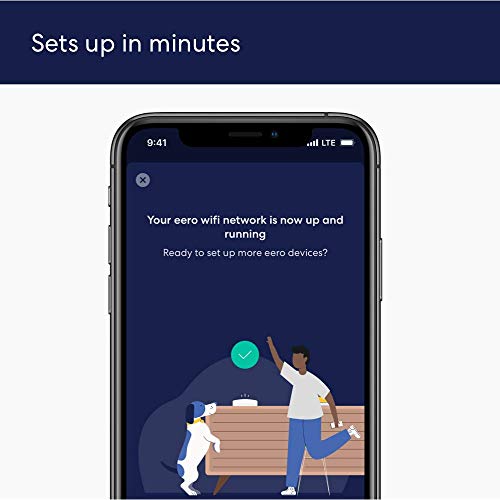 Amazon eero 6 dual-band mesh Wi-Fi 6 extender – expands existing eero network