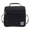 Carhartt Deluxe Dual Compartment Insulated Lunch Cooler Bag, Black