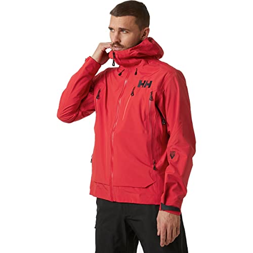 Helly-Hansen Men's Odin 9 Worlds 2.0 Shell Jacket, 162 Red, Large