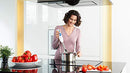 Braun Household MultiQuick 3, Hand Blender with Chopper & Whisk, MQ3045 Aperitive, White/Blue