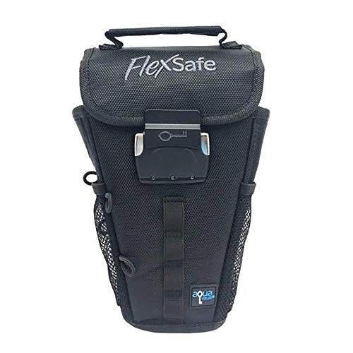 FlexSafe by AquaVault (As Seen on Shark Tank): Anti-Theft Portable Beach Chair Safe and Travel Vault. Packable, Lightweight & Slash Resistant. Use at the Beach, Pool, Waterpark, Cruise Ship, & More.