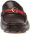 GUESS Men's Aurolo Driving Style Loafer, Dark Brown 200, 9