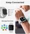 LIGE Smart Watch with Bluetooth Call Answer/Dail for Men Women,1.85'' HD Full Touch Screen Fitness Tracker, Smartwatch with Heart Rate Blood Oxygen Blood Pressure Sleep Monitor for Android and iPhone