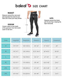 BALEAF Men's Fleece Running Tights Cycling Thermal Pants Water Resistant Zipper Legs Pockets Winter Leggings Cold Gear Black Size S