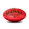 Sherrin 4631 AFL Rising Star Rubber Synthetic Football, Red, Size 3