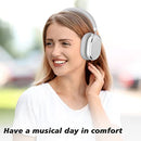 Srhythm NiceComfort 95 Hybrid Noise Cancelling Headphones, Wireless Bluetooth Headset with Transparency Mode, HD Sound