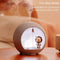 SISETOP USB Diffuser, Ultrasonic Essential Oil Diffuser, 100ML Aromatherapy Diffuser Humidifier with Night Light & 2 Mist Modes, Electric Mini Aroma Diffuser for Spa, Yoga, Baby, Kids, Gift, Gray