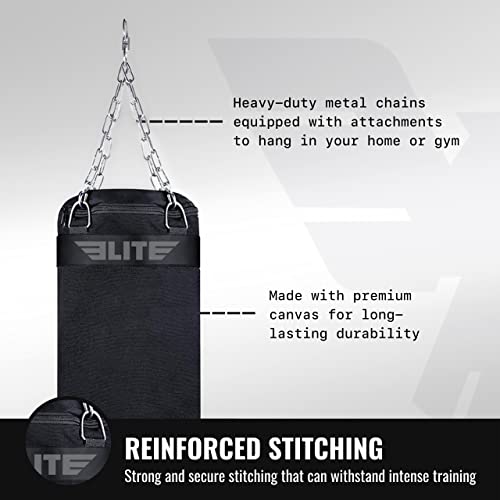 Elite Sports Canvas Punching Bag