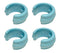 ATIE Universal Automatic Pool Cleaner Hose Weight Replace Zodiac Baracuda Hose Weight W83247 X70105 or Pentair Kreepy Krauly Hose Weight K12054 K12454 (4 Pack)