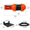X-Bull Boat ATV UTV Winch 4500LBS/2041KG 12V Electric Winch with Synthetic Rope 5.5mm x 13m Wireless Remote Car Automotive Accessories IP68 Waterproof