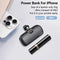 LUCKYDUO Mini Power Bank for iPhone,5000mAh Compact Wireless Battery Pack,Small Travel Portable Charger,Fast Charging External Battery Pack with LED Display for iPhone14/13/12/Pro/Max/11/XS/XR/7/8