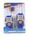 NERF Walkie Talkies for Kids by Sakar | Powerful 1000ft Range, Speakers, Rugged Design, Battery Powered, Outdoor Toys for Boys and Girls (Gray, Blue, & Orange)
