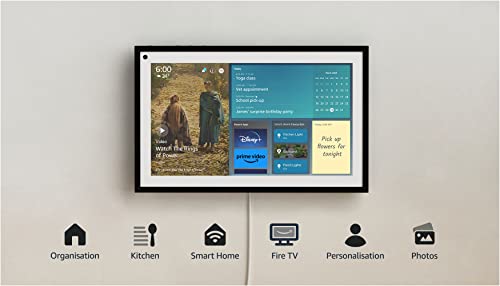 Echo Show 15 | Full HD 15.6" smart display with Alexa and Fire TV built in | Remote not included
