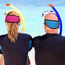 2 Pieces Neoprene Mask Strap Cover Diving Swimming Mask Strap with Hook and Loop Fastener Hair Protector Wrap for Dive and Snorkel Masks Water Sports