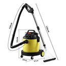 Maxkon 5in1 Carpet Cleaner Vacuum Floor Sofa Wet and Dry Vac Mop Cleaning Machine Portable Smart with Wheels