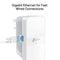 TP-Link AV1000 Gigabit Powerline ac Wi-Fi Kit, Broadband/WiFi Extender, WiFi Booster/Hotspot, Up to 300 Meters Over existing Electrical Wiring, No Configuration Required, UK Plug (TL-WPA7617 KIT) (UK Version)