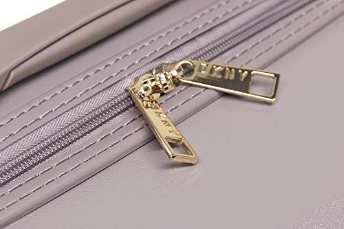 DKNY Luggage 22" Upright with 8 Spinner Wheels, Abs+pc Case, Weekend Bag, Clay, 22" Carry On, Luggage 21" Upright with 8 Spinner Wheels, Abs+pc Case, Weekend Bag