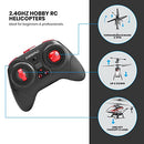 DEERC DE52 Remote Control Helicopter,Altitude Hold RC Helicopters with Storage Case Extra Shell,2.4GHz Aircraft Indoor Flying Toy with High&Low Speed Mode,2 Modular Battery for 24 Min Play Boys Girls