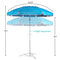 AMMSUN Shade Umbrella, Premium Portable Umbrella with Stand, 6.5ft Lightweight Sports Umbrella for Sporting Games, Adjustable Instant Sun Protection Easy to Carry (Sky Blue)